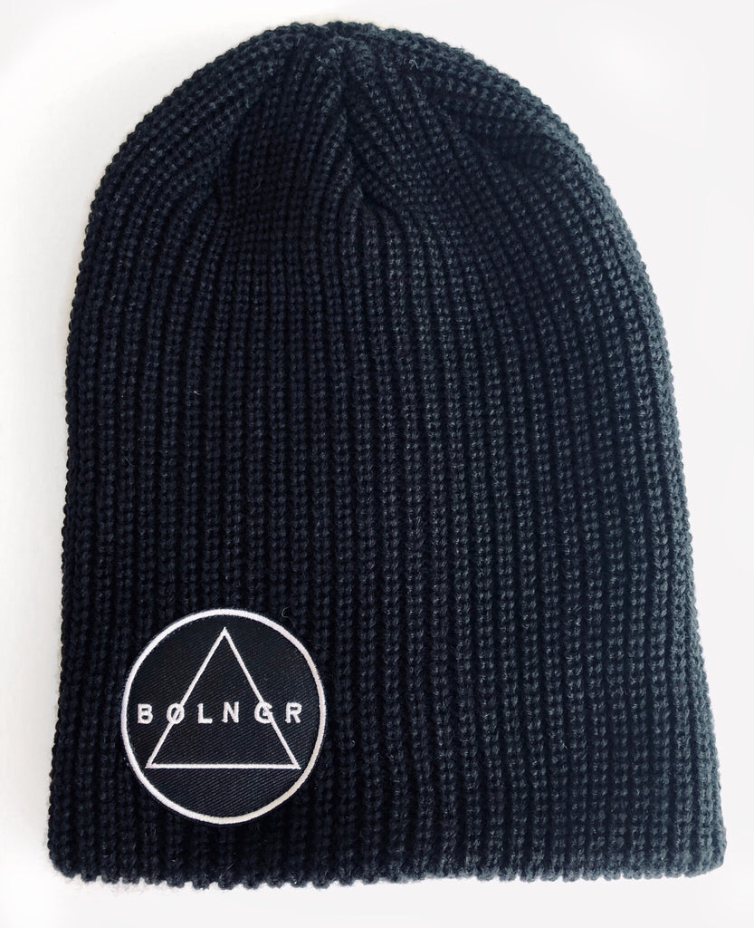 Patch Slouch Beanie